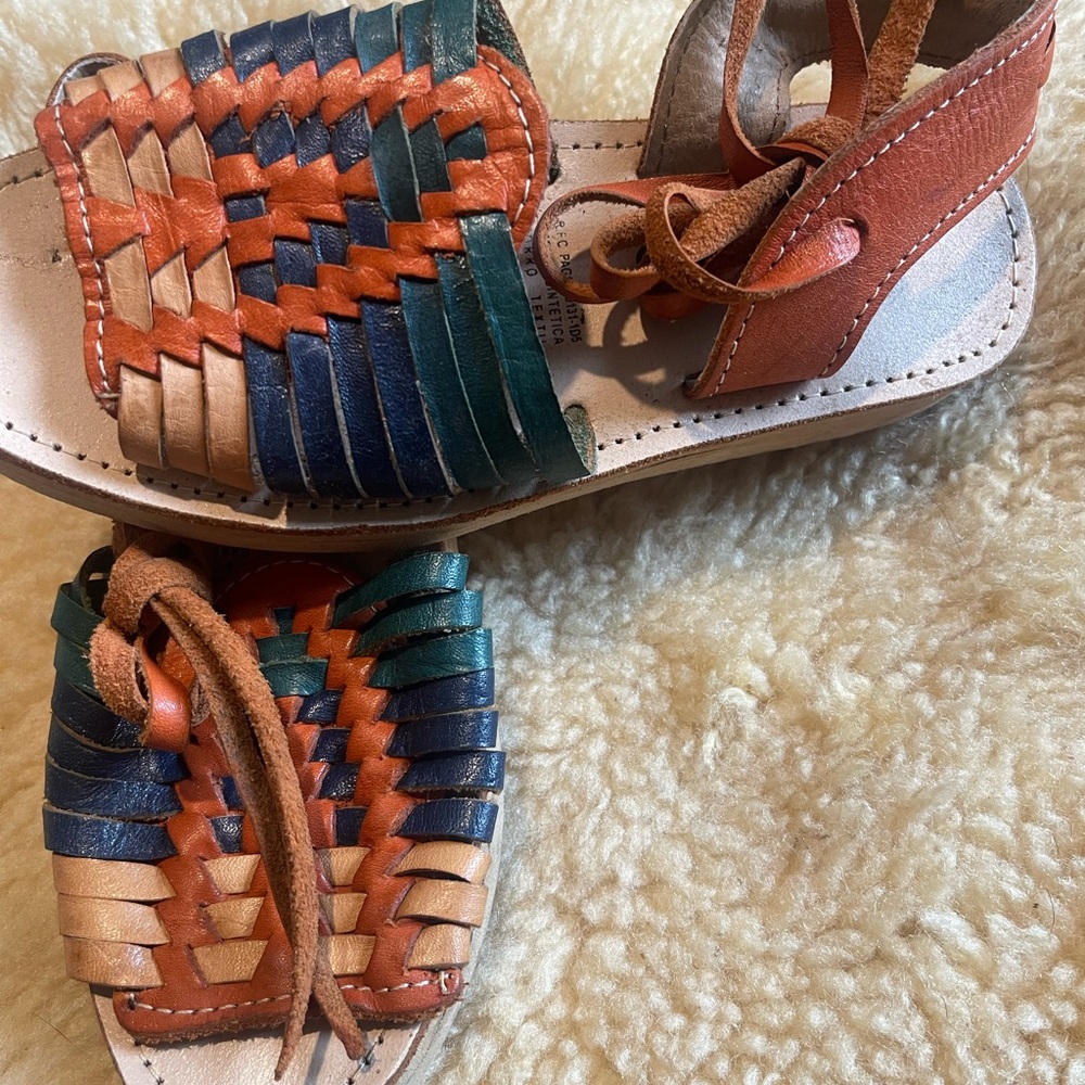 Colorful Woven Kids Sandals